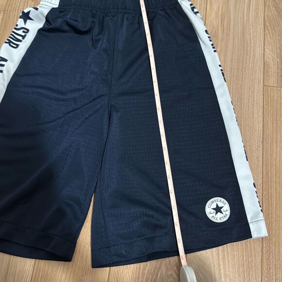 Converse boys basketball black shorts size large - Picture 6 of 8